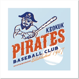 Keokuk Pirates Baseball Posters and Art